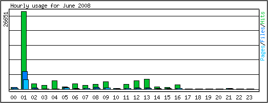 Hourly usage
