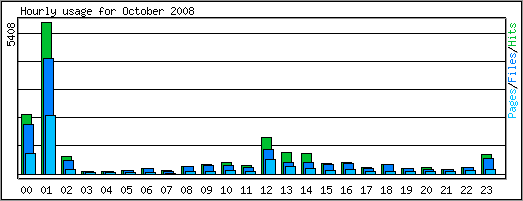 Hourly usage
