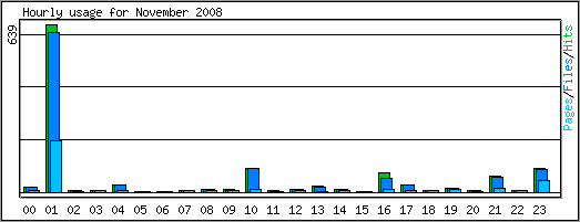 Hourly usage